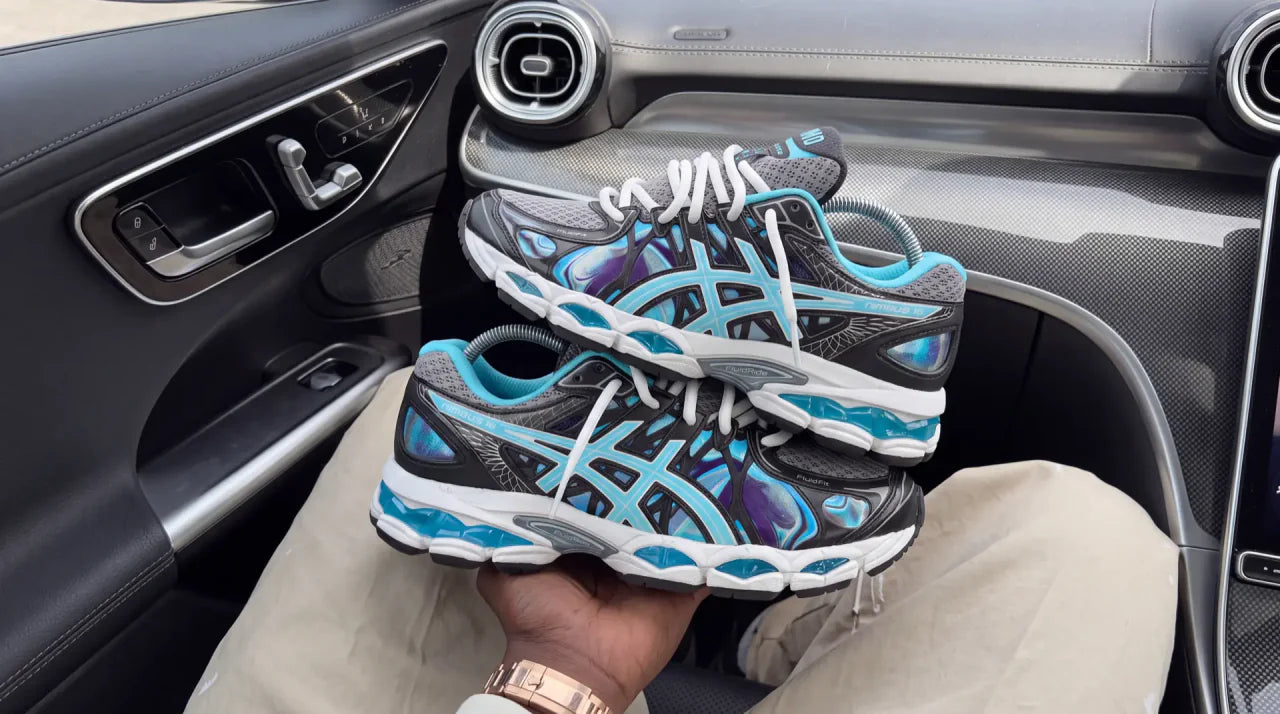 Paire WMD Gel Nimbus 16 customisée