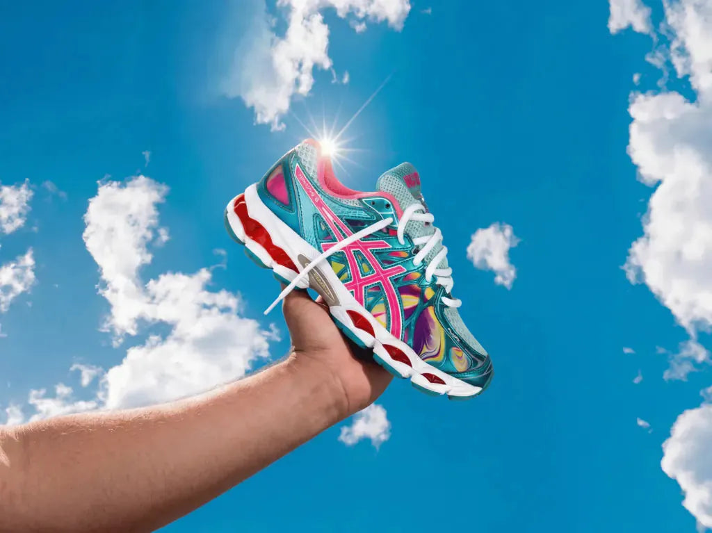 Sneaker WMD brandie vers le ciel