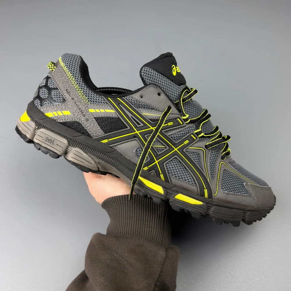 GEL Nimbus 16 — Anthracite / Jaune fluo