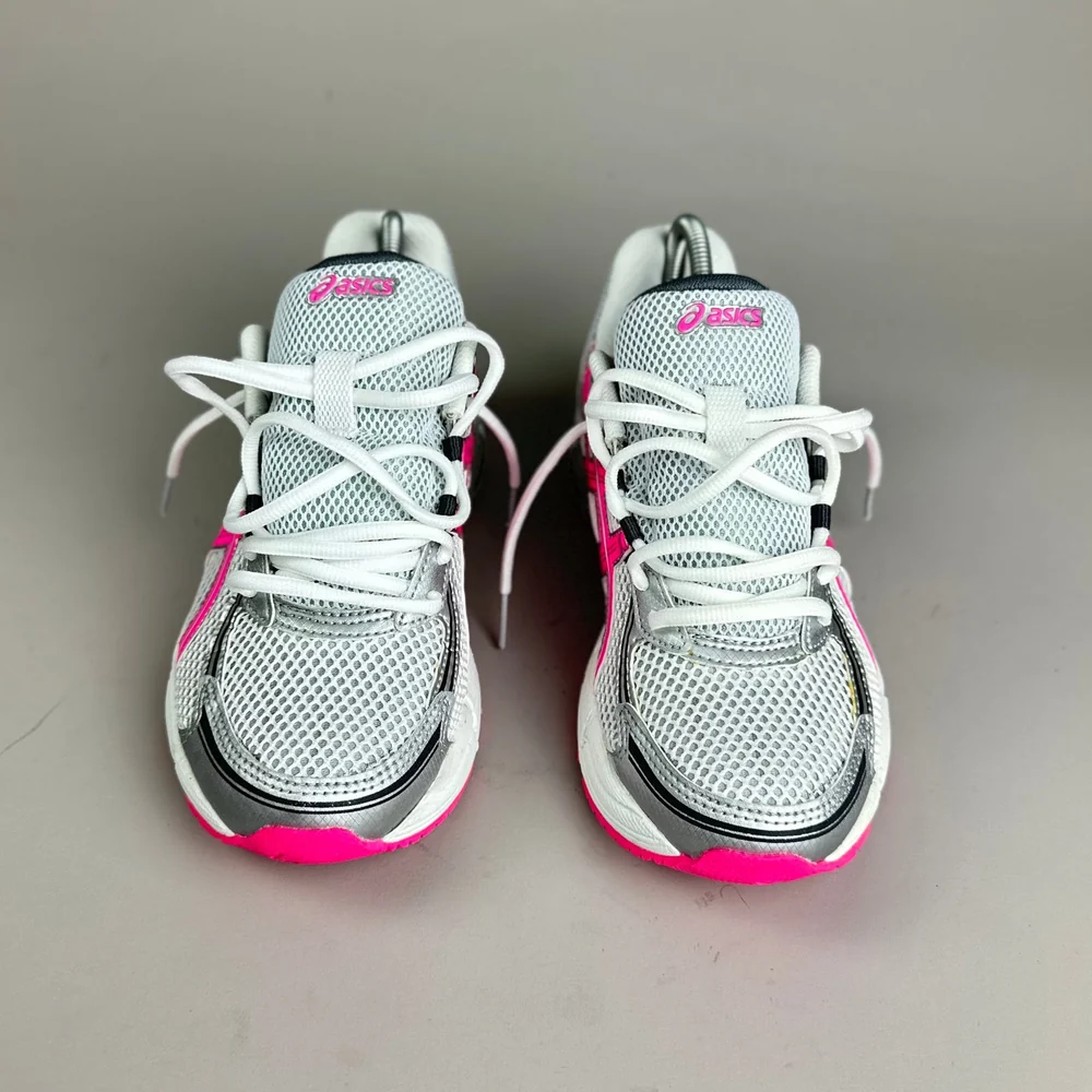 GEL Nimbus 16 — Blanc / Rose fluo