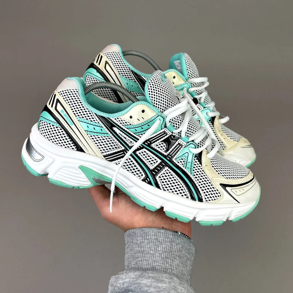 GEL Nimbus 16 — Blanc / Vert menthe / Noir