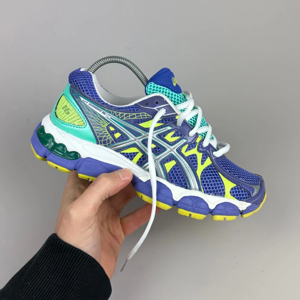 GEL Nimbus 16 — Bleu / Jaune fluo