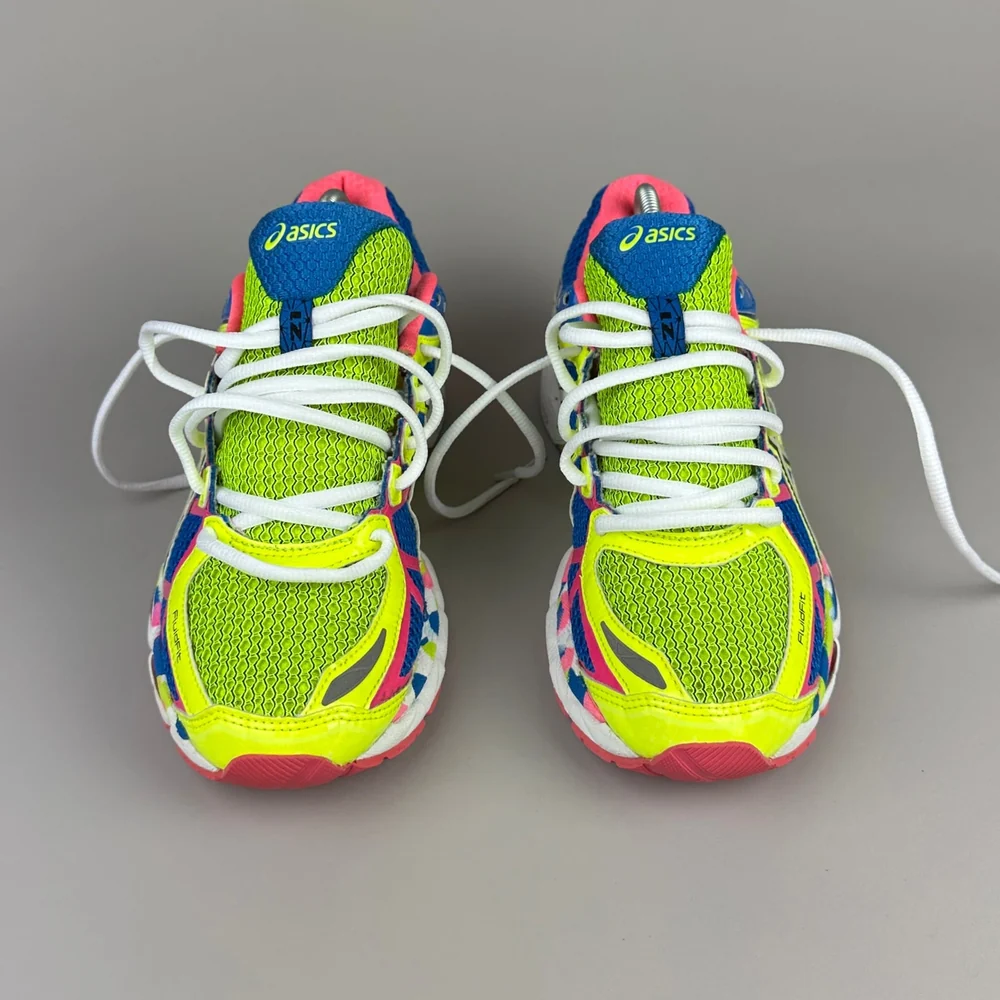 GEL Nimbus 16 — Bleu roi / Jaune fluo / Rose