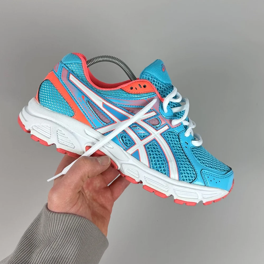 GEL Nimbus 16 — Turquoise / Corail / Blanc