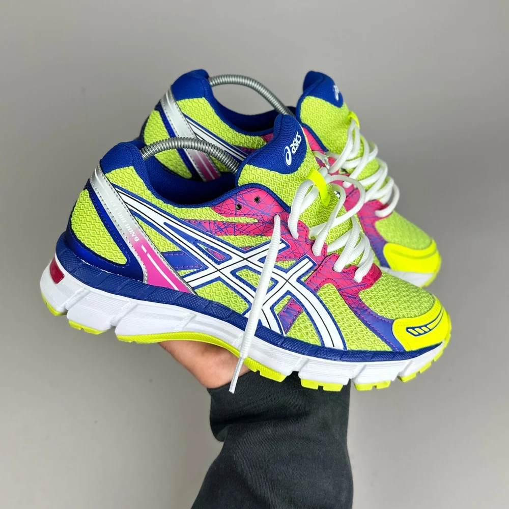 GEL Nimbus 16 — Vert citron / Bleu roi